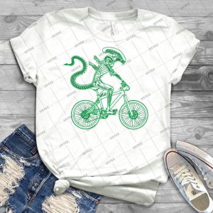 Alien Ride 11 - Trending Shirt For Women Vintage Retro Tee For Men Kid's T-Shirt Handmade Shirt