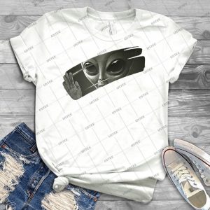 Alien T Shirt 41 - Vintage Men's Shirt Tshirt For Women Classic Handmade Shirt Retro Graphic Tee