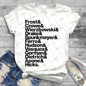 Aliens & Marines & Death & Order - Best Unisex Trending Handmade T-shirt Gift Idea For Men T-shirt For Woman