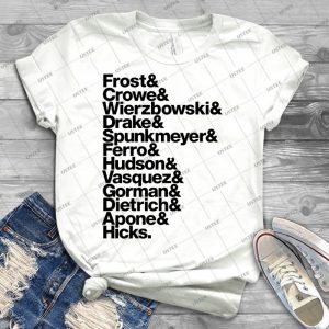 Aliens & Marines & Death & Order 79 - Vintage Men's Shirt Tshirt For Women Classic Handmade Shirt Retro Graphic Tee