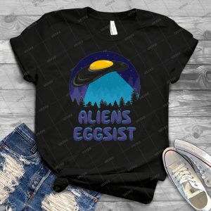 Aliens Eggsist 78 - Vintage Mens Shirt Tshirt For Women Classic Handmade Shirt Retro Graphic Tee