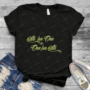 All For One  One For All 42 - Trending Shirt For Women Vintage Retro Tee For Men Kid's T-Shirt Handmade Shirt