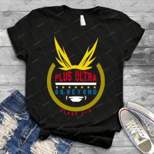 All Might-Boku No Hero Academia - Vintage Mens Shirt Tshirt For Women Classic Handmade Shirt Retro Graphic Tee