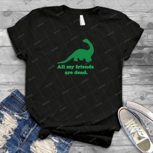 All My Friends 82 - Vintage Mens Shirt Tshirt For Women Classic Handmade Shirt Retro Graphic Tee
