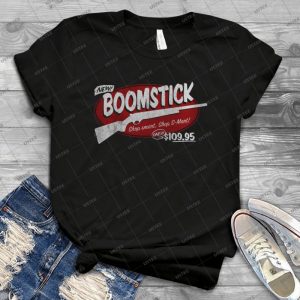 All New Boomstick - Vintage Mens Shirt Tshirt For Women Classic Handmade Shirt Retro Graphic Tee