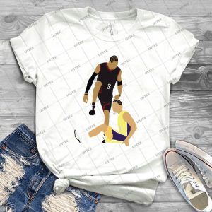 Allen Iverson Steps Over Tyronn Lue 2 - Trending Shirt For Women Vintage Retro Tee For Men Kid's T-Shirt Handmade Shirt