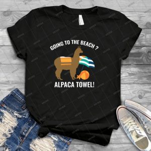 Alpaca Towel 26 - Best Unisex Trending Handmade T-shirt Gift Idea For Men T-shirt For Woman