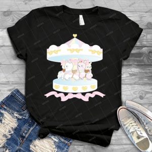 Alpacarousel - Best Unisex Trending Handmade T-shirt Gift Idea For Men T-shirt For Woman