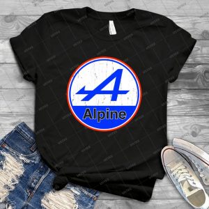 Alpine Cutout French Color Graphic 12 - Gift Idea Shirt For Men Tee For Women Classic Retro Vintage Graphic T-Shirt