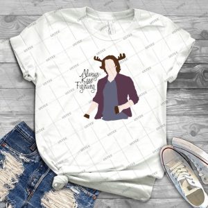 Always Keep Fighting Moose Jared - Vintage Men's Shirt Tshirt For Women Classic Handmade Shirt Retro Graphic Tee