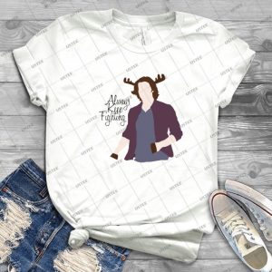Always Keep Fighting Moose Jared 20 - Gift Idea Shirt For Men Tee For Women Classic Retro Vintage Graphic T-Shirt