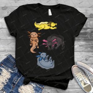Amazing Axolotls - Best Unisex Trending Handmade T-shirt Gift Idea For Men T-shirt For Woman