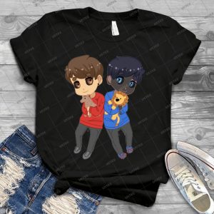 Amazingphil And Danisnotonfire With Plushes - Best Unisex Trending Handmade T-shirt Gift Idea For Men T-shirt For Woman