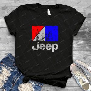 Amc Jeep - Vintage Mens Shirt Tshirt For Women Classic Handmade Shirt Retro Graphic Tee