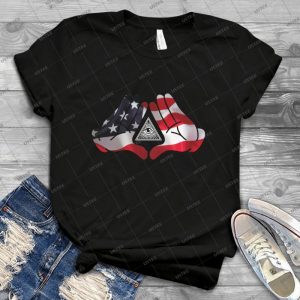 Amerikanische Illuminatenhnde Diamant 85 - Vintage Mens Shirt Tshirt For Women Classic Handmade Shirt Retro Graphic Tee