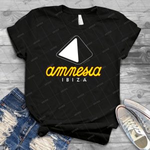 Amnesia Ibiza - Best Unisex Trending Handmade T-shirt Gift Idea For Men T-shirt For Woman