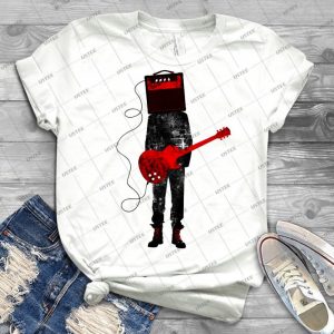 Amplified 6 - Vintage Men's Shirt Tshirt For Women Classic Handmade Shirt Retro Graphic Tee