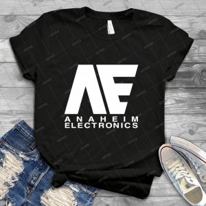 Anaheim Electronics Logo White - Best Unisex Trending Handmade T-shirt Gift Idea For Men T-shirt For Woman
