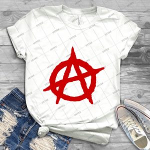 Anarchy Shirt - Best Unisex Trending Handmade T-shirt Gift Idea For Men T-shirt For Woman