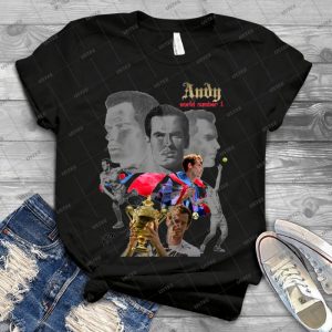 Andy Murray Number 1 16 - Vintage Mens Shirt Tshirt For Women Classic Handmade Shirt Retro Graphic Tee