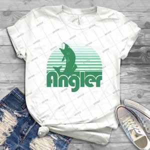 Angler T Shirt - Best Unisex Trending Handmade T-shirt Gift Idea For Men T-shirt For Woman