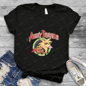 Angry Beavers 77 - Vintage Mens Shirt Tshirt For Women Classic Handmade Shirt Retro Graphic Tee