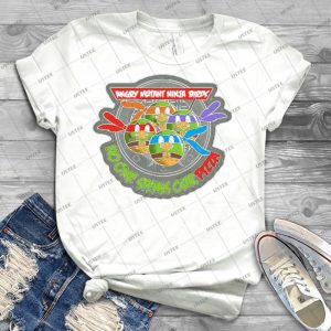 Angry Mutant Ninja Birds 86 - Best Unisex Trending Handmade T-shirt Gift Idea For Men T-shirt For Woman