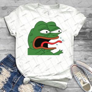 Angry Pepe - Gift Idea Shirt For Men Tee For Women Classic Retro Vintage Graphic T-Shirt