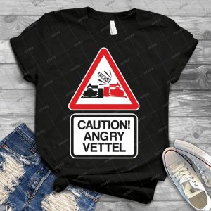 Angry Vettel - Sebastian Vettel F1 1 - Trending Shirt For Women Vintage Retro Tee For Men Kid's T-Shirt Handmade Shirt
