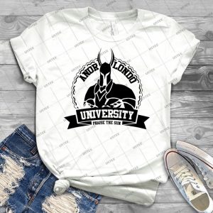 Anor Londo University - Gift Idea Shirt For Men Tee For Women Classic Retro Vintage Graphic T-Shirt