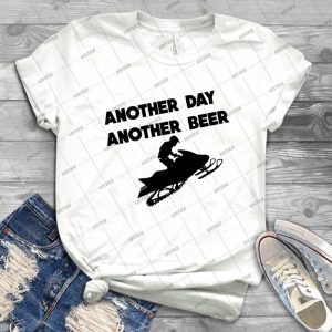 Another Day Another Beer - Vintage Men's Shirt Tshirt For Women Classic Handmade Shirt Retro Graphic Tee