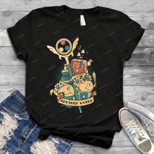 Another World - Best Unisex Trending Handmade T-shirt Gift Idea For Men T-shirt For Woman