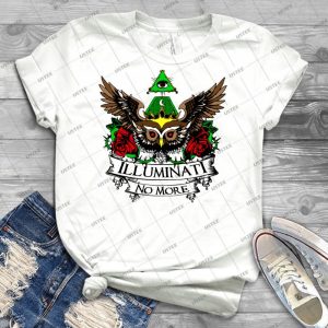 Anti Illuminati - Illuminati No More 79 - Vintage Men's Shirt Tshirt For Women Classic Handmade Shirt Retro Graphic Tee