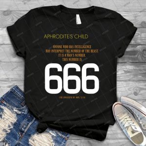 Aphrodite S Child - 666 4 - Best Unisex Trending Handmade T-shirt Gift Idea For Men T-shirt For Woman