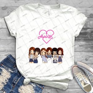 Apink 167 - Vintage Men's Shirt Tshirt For Women Classic Handmade Shirt Retro Graphic Tee