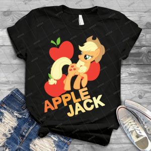 Applejack 88 - Vintage Mens Shirt Tshirt For Women Classic Handmade Shirt Retro Graphic Tee