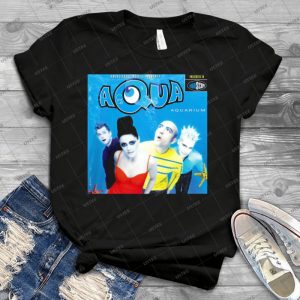 Aqua Aquarium Album Cover 18 - Best Unisex Trending Handmade T-shirt Gift Idea For Men T-shirt For Woman