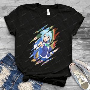 Aqua Kono Subarashii Sekai Ni Shukufuku Wo - Trending Shirt For Women Vintage Retro Tee For Men Kid's T-Shirt Handmade Shirt