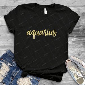 Aquarius - Best Unisex Trending Handmade T-shirt Gift Idea For Men T-shirt For Woman