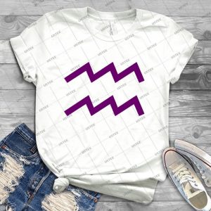 Aquarius Sign 17 - Trending Shirt For Women Vintage Retro Tee For Men Kid's T-Shirt Handmade Shirt