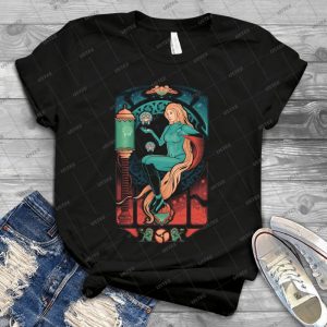 Aran Nouveau 13 - Vintage Mens Shirt Tshirt For Women Classic Handmade Shirt Retro Graphic Tee
