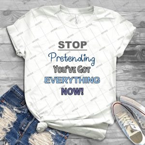 Arcade Fire-Everything Now Lyrics - Vintage Men's Shirt Tshirt For Women Classic Handmade Shirt Retro Graphic Tee