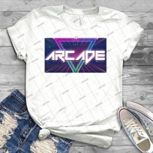Arcade Logo 13 - Trending Shirt For Women Vintage Retro Tee For Men Kid's T-Shirt Handmade Shirt