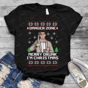 Archer Christmas - Vintage Mens Shirt Tshirt For Women Classic Handmade Shirt Retro Graphic Tee