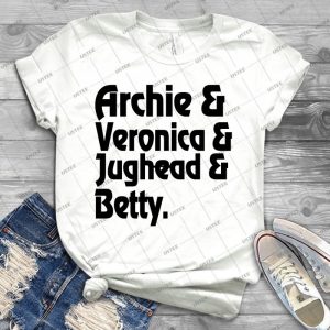 Archie, Veronica, Jughead, Betty - Best Unisex Trending Handmade T-shirt Gift Idea For Men T-shirt For Woman
