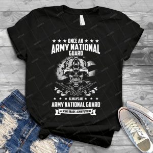 Army National Guard Funny And Love - Vintage Mens Shirt Tshirt For Women Classic Handmade Shirt Retro Graphic Tee