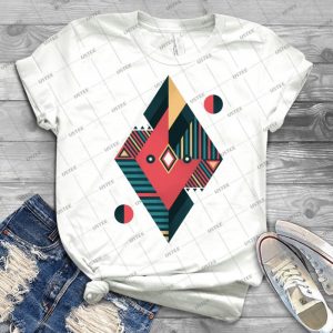 Arrow 03 4 - Vintage Men's Shirt Tshirt For Women Classic Handmade Shirt Retro Graphic Tee