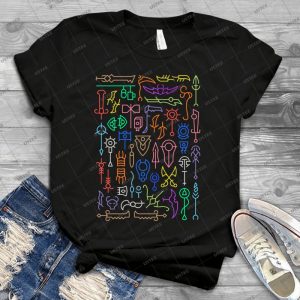 Artifact Power 97 - Vintage Mens Shirt Tshirt For Women Classic Handmade Shirt Retro Graphic Tee