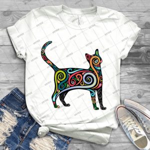Artsy Kitty - Best Unisex Trending Handmade T-shirt Gift Idea For Men T-shirt For Woman