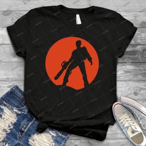 Ash Vs The Evil Dead 21 - Vintage Mens Shirt Tshirt For Women Classic Handmade Shirt Retro Graphic Tee